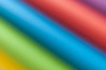 Blurred paper texture. Color paper. Colored roll. Abstract defocused background