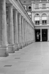columns in the town
