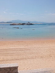 Torre Island, Santander Bay, Northern Spain