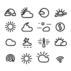 Rain icon, storm icon, weather icon, climate icon, meteorology icon, wind icon, snow icon, moon icon, thunderstorm icon, temperature icon, sun icon, cloud icon, nature icon, sky icon, winter icon, clo