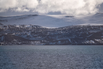 Antarctica lanscape. Untouchable land. Nature. South Pole