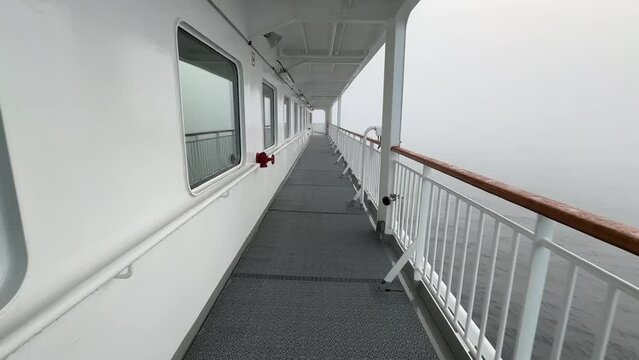 Umlauf auf Schiffsdeck