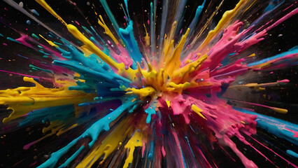 Fototapeta premium Colour Explosion