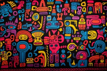 Panama Mola Tapestry