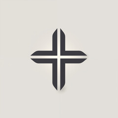 Obraz premium Cross illustration. Christian religion concept
