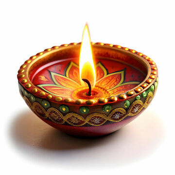 recommend clip art: diwali diya or oil lamp isolated festival of light