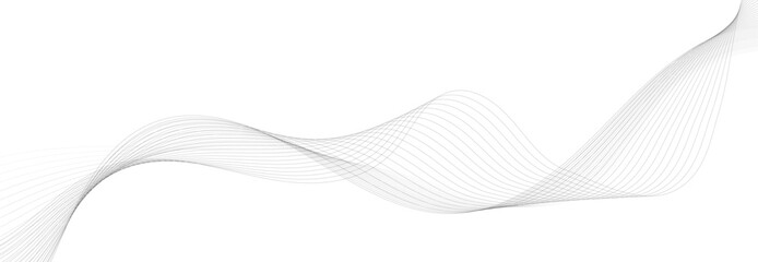 Abstract background with lines and smoke waves	
