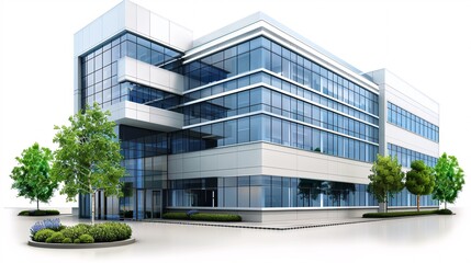 professional office building clipart