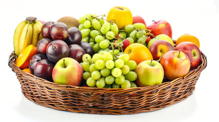 Tasty Fruit Basket, Showcase of Nature's Bounty