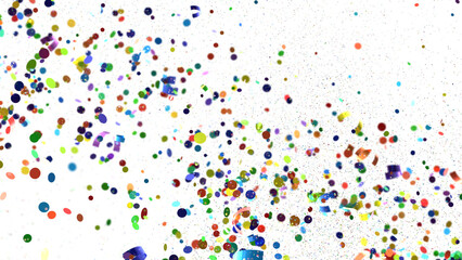 Confetti, paper triangle on the floor, fancy, colorful, celebration party transparent PNG