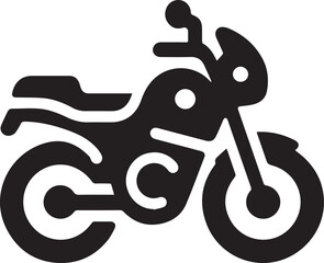 motorbike Vector icon illustration logotype color editable