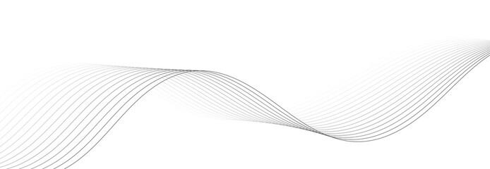 Abstract background with lines and smoke waves	
