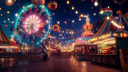 Obraz premium Summer Fair