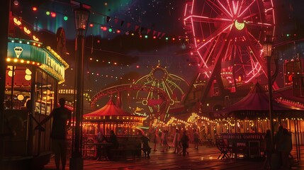 Obraz premium Summer Fair