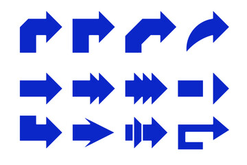 turn right arrow icon sheet vector symbol