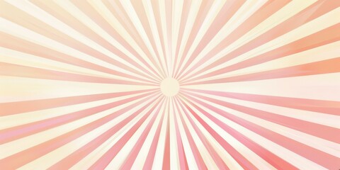 Fototapeta premium Abstract Radiant Sunburst Background, Retro Design