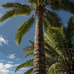 Obraz premium Palmera en el Paraíso 