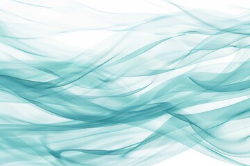 Obraz premium Abstract Flowing Blue Waves Background, Modern Design Concept