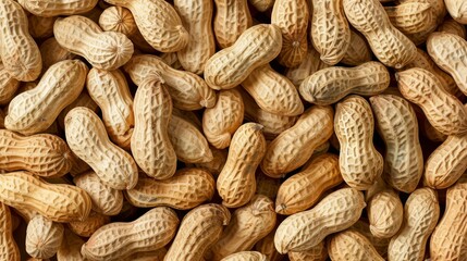 Close Up View of Shelled Peanuts in a Pile background