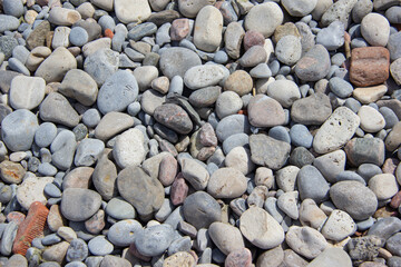 stones on a beach