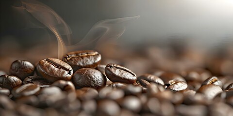 Capturing the Roasting Process A Detailed Closeup of Coffee Beans Being Roasted. Concept Coffee Roasting, Closeup Photography, Detailed Shots, Roasting Process, Coffee Beans