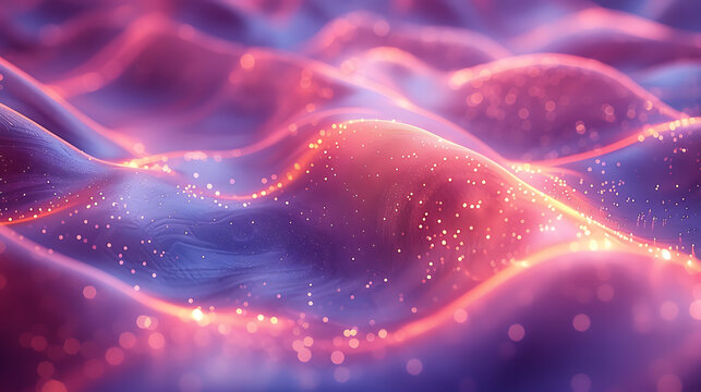 Ultra-High-Res Futuristic AI Abstract Tech Canvas
