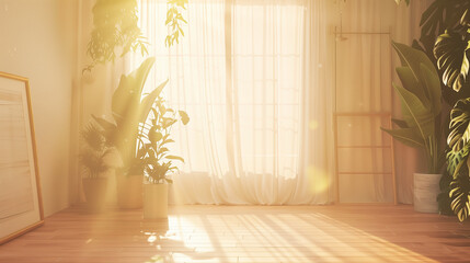 room with a window