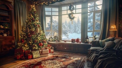 Christmas day ultra high definition picture for exceptional clarity and detailed realism