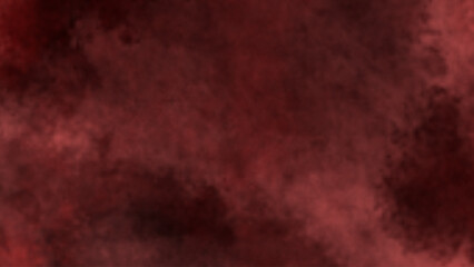 Watercolor smooth texture red abstract background.