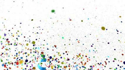 confetti png. Gold confetti falls from the sky. Glittering confetti on a transparent background. Holiday,  transparent PNG