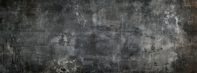 Obraz premium Grungy Distressed Dark Gray Texture Background
