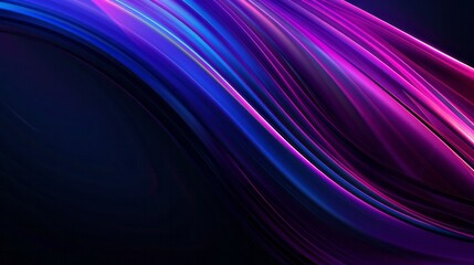 Abstract dynamic motion of liquid or fluid shape, pattern composition. Colorful gradient background. Vector modern graphic, minimal design elements for backdrop, poster, wallpaper, flyer, layout
