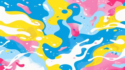 Fashion digital paper. Seamless pattern. Background illustration for textile, fashion fabrics, graphics, print products.