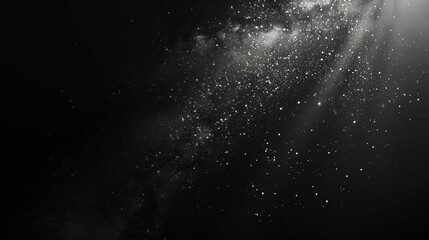 Fototapeta premium The black luxury noise gradient background.
