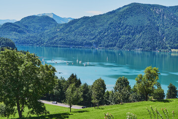 Obraz premium Moon Lake in Austria, Europe