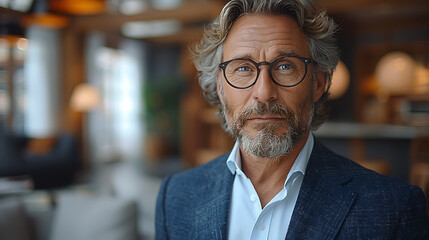 Corporate Professional Reviewing Financial Transactions on Smartphone