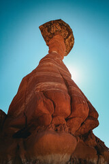 Toadstools Hike, Grand Staircase-Escalate National Monument, Utah, United States, North America