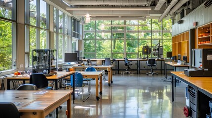 Innovative Makerspace Where Creativity Meets Technology and Collaboration