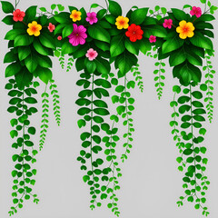 background with flowers