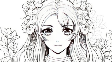 Fototapeta premium portrait of a girl