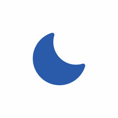 moon night time sky icon