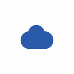 cloud web data hosting icon