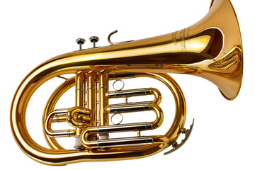 Naklejka premium PNG image of a tuba euphonium horn