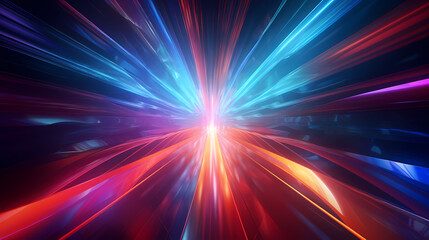 Obraz premium Abstract technology glowing background