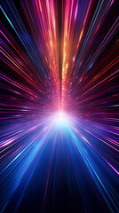 Obraz premium Abstract technology glowing background