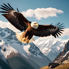 Fototapeta premium american bald eagle