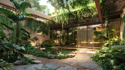 Green Oasis Luxury Eco Hotel Embraced by Nature for a Tranquil Escape