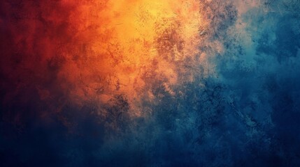 Abstract Artistic Background with Warm and Cool Tones, Generative AI