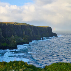 Early morning view of the Cliffs of Moher, Ireland