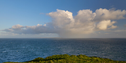Summer storm brewing over the Aran Islands, Ireland